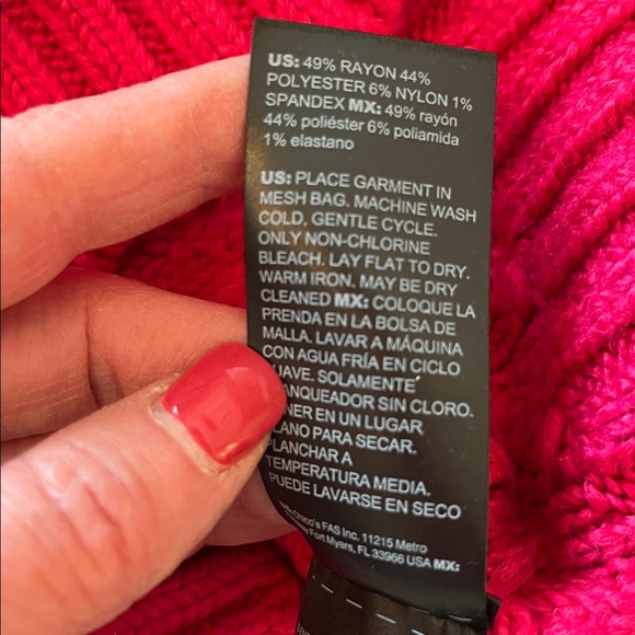 White House Black Market Puffy Sleeve Knit Sweater - Picture 9 of 10